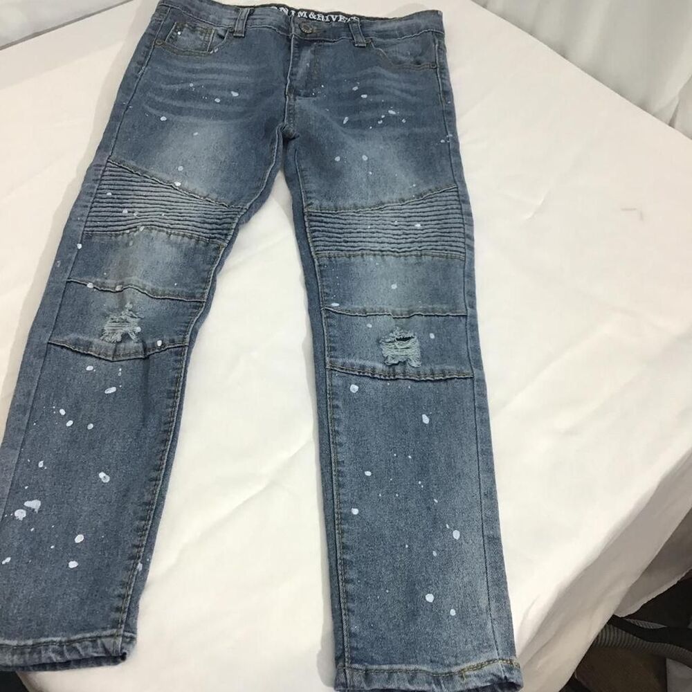 Unbranded Women's Blue and Navy Jeans